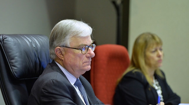 The Hon. Justice Peter McClellan AM and Commissioner Helen Milroy From left to right: The Hon. Justice Peter McClellan AM and Commissioner Helen Milroy