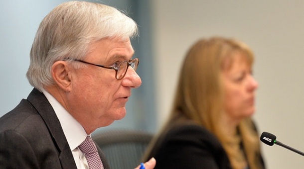 The Hon. Justice Peter McClellan AM and Commissioner Helen Milroy From left to right: The Hon. Justice Peter McClellan AM and Commissioner Helen Milroy