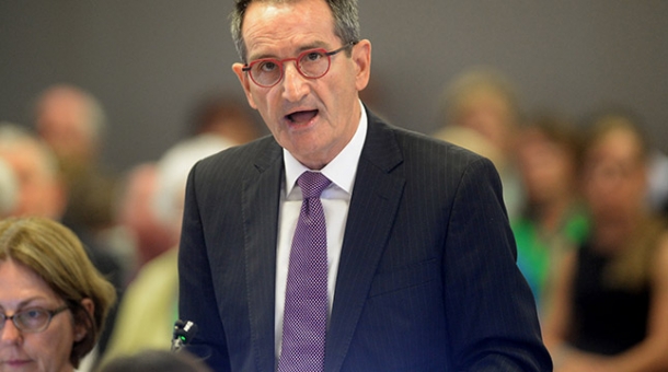 Francis Sullivan, CEO of the Truth Justice and Healing Council addresses the Royal Commission