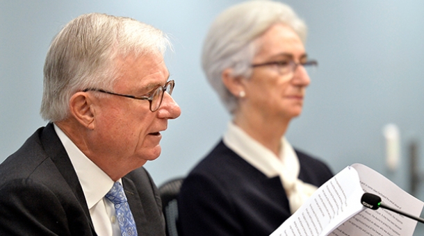 Final sitting: The Hon. Justice Peter McClellan AM and Justice Jennifer Coate