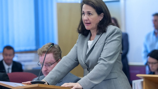 Counsel Assisting, Sophie David SC addresses Commissioners