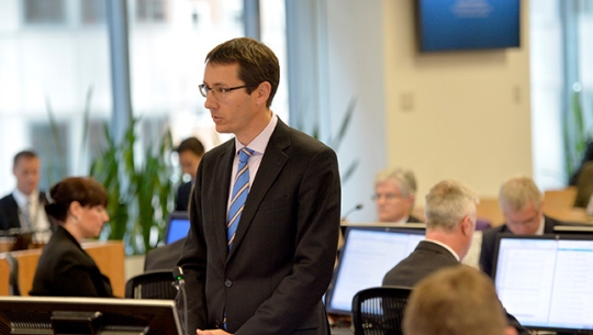 Counsel Assisting, Angus Stewart SC addresses Commissioners