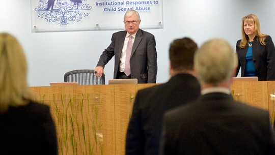 From left to right: The Hon. Justice Peter McClellan AM and Commissioner Helen Milroy