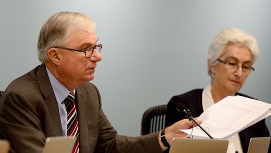 From left to right: The Hon. Justice Peter McClellan AM and Justice Jennifer Coate