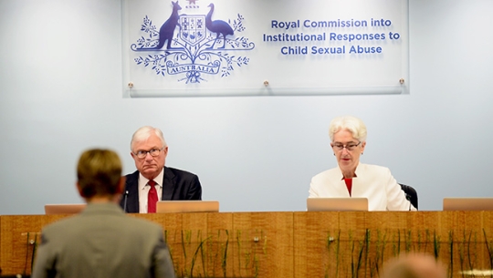Counsel Assisting, Gail Furness SC addresses The Hon. Justice Peter McClellan AM and Justice Jennifer Coate