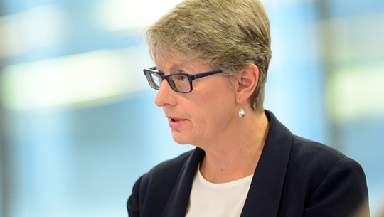 Counsel Assisting, Gail Furness SC speaking in a court room