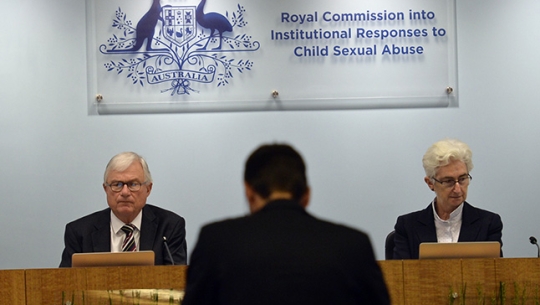Counsel Assisting, David Lloyd addresses The Hon. Justice Peter McClellan AM and Justice Jennifer Coate