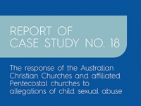 Findings released into Australian Christian Churches and affiliated Pentecostal churches