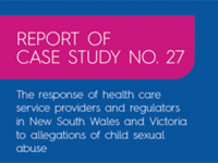 Findings into health care providers and regulators released