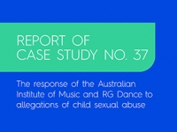 Report into RG Dance and the Australian Institute of Music released