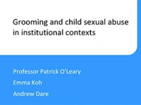 Research paper examining grooming released
