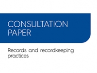 Consultation paper on records and recordkeeping released